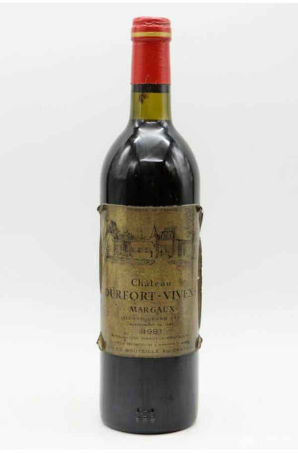 Chateau Durfort Vivens 1981
