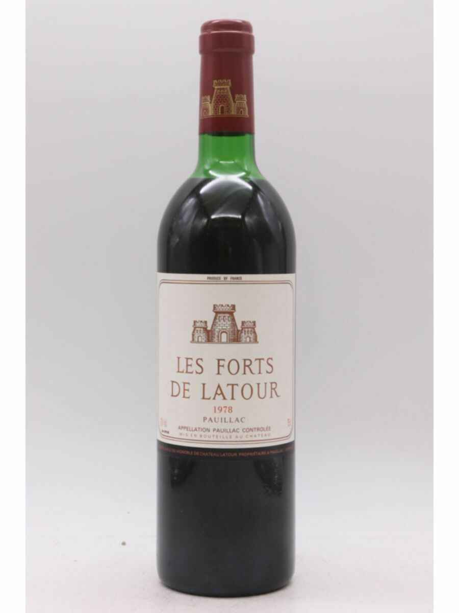 Chateau Latour Les Forts De Latour 1978