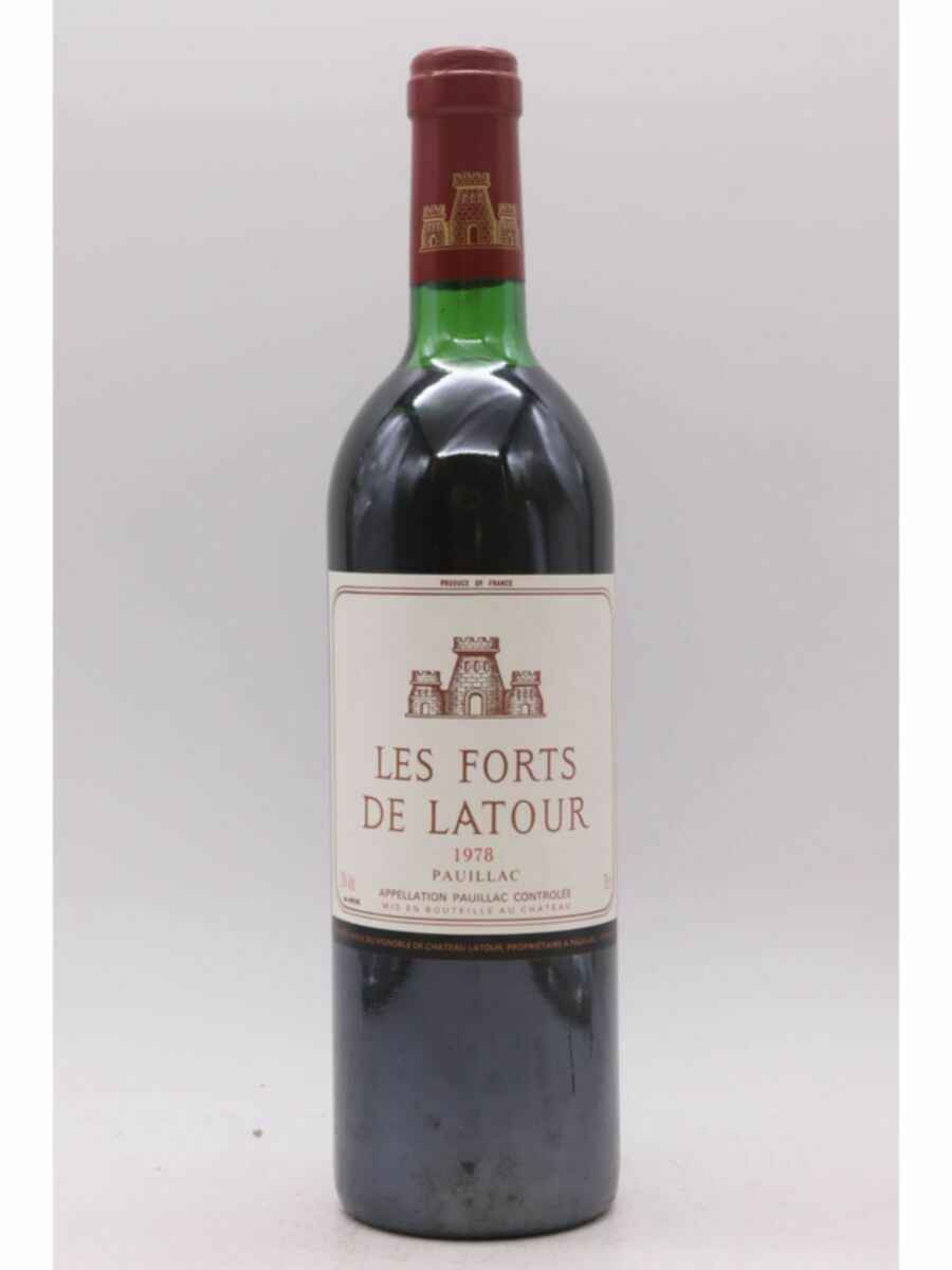 Chateau Latour Les Forts De Latour 1978