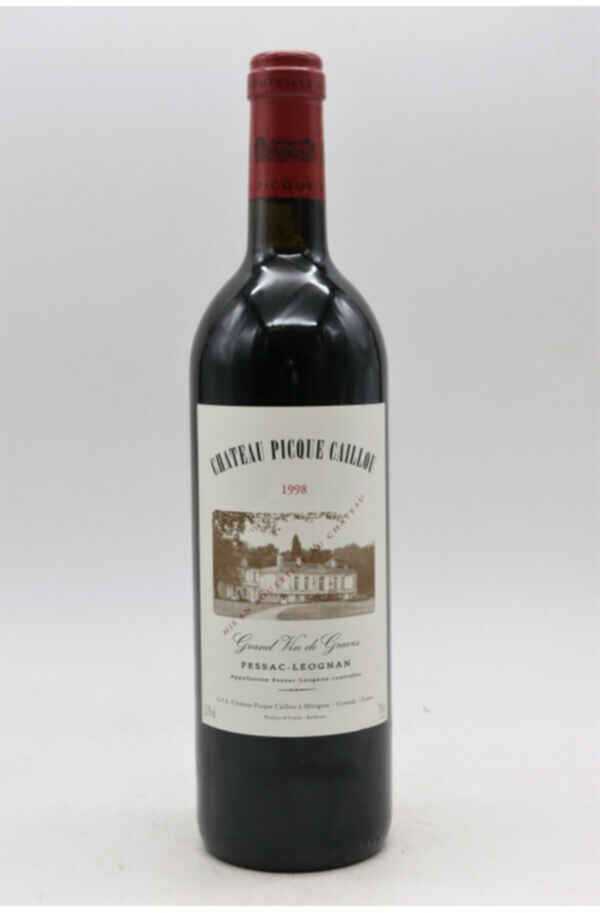 Chateau Picque Caillou, 1998