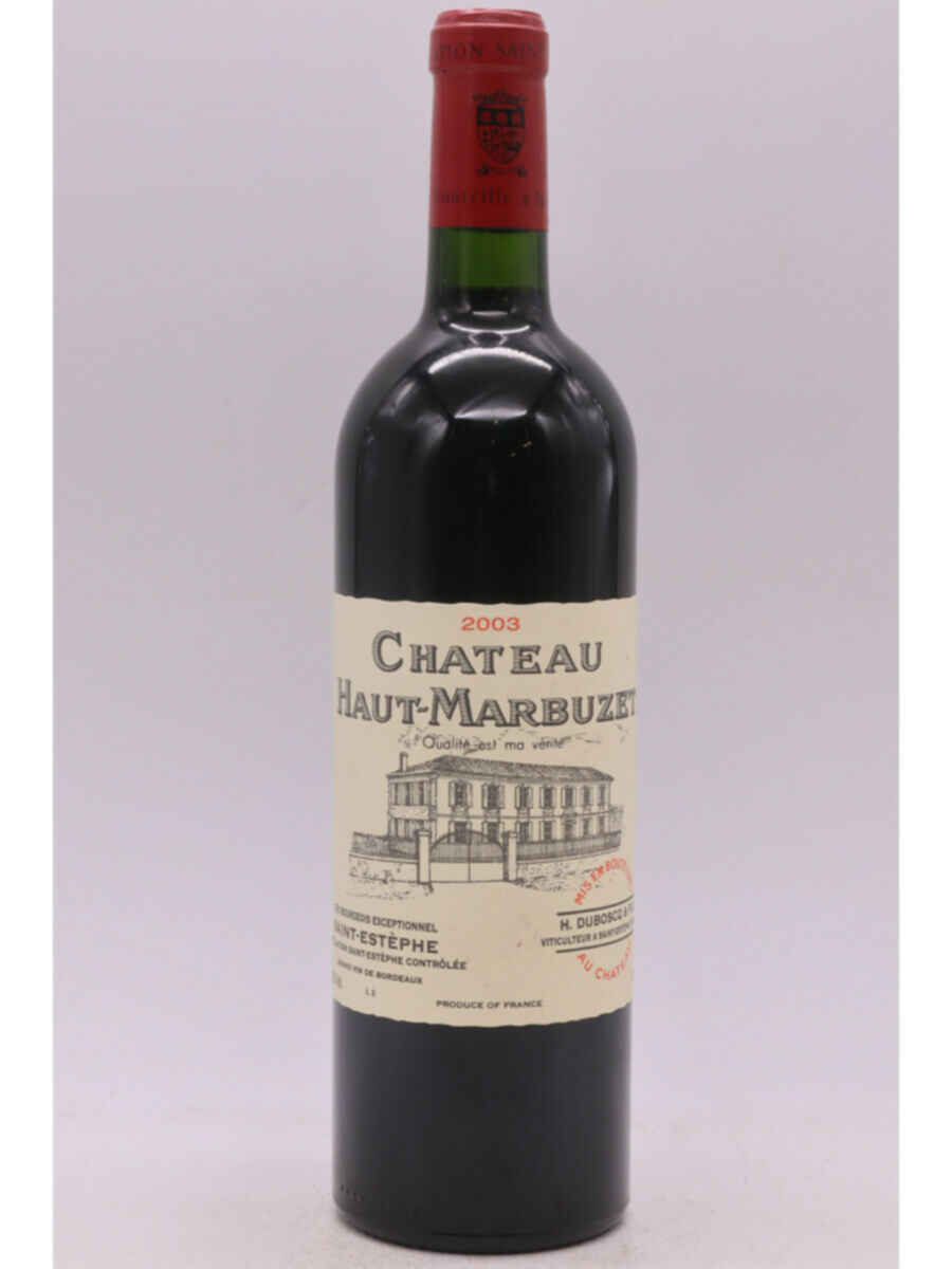 Chateau Haut Marbuzet 2003