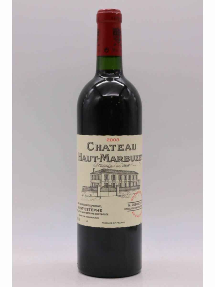 Chateau Haut Marbuzet 2003