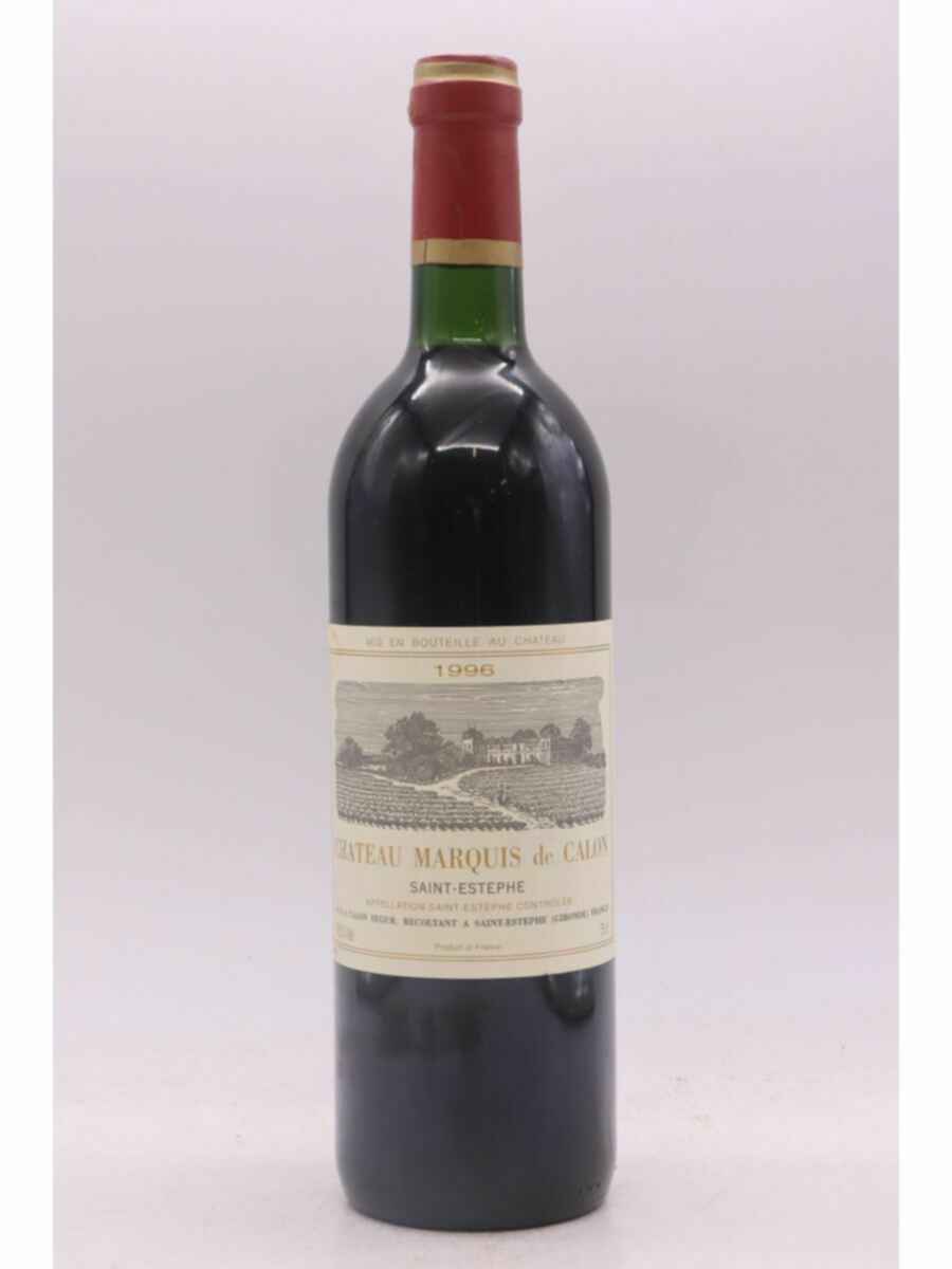 Chateau Calon Segur Marquis De Calon 1996