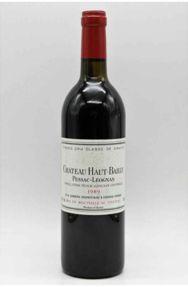 Chateau Haut Bailly 1989