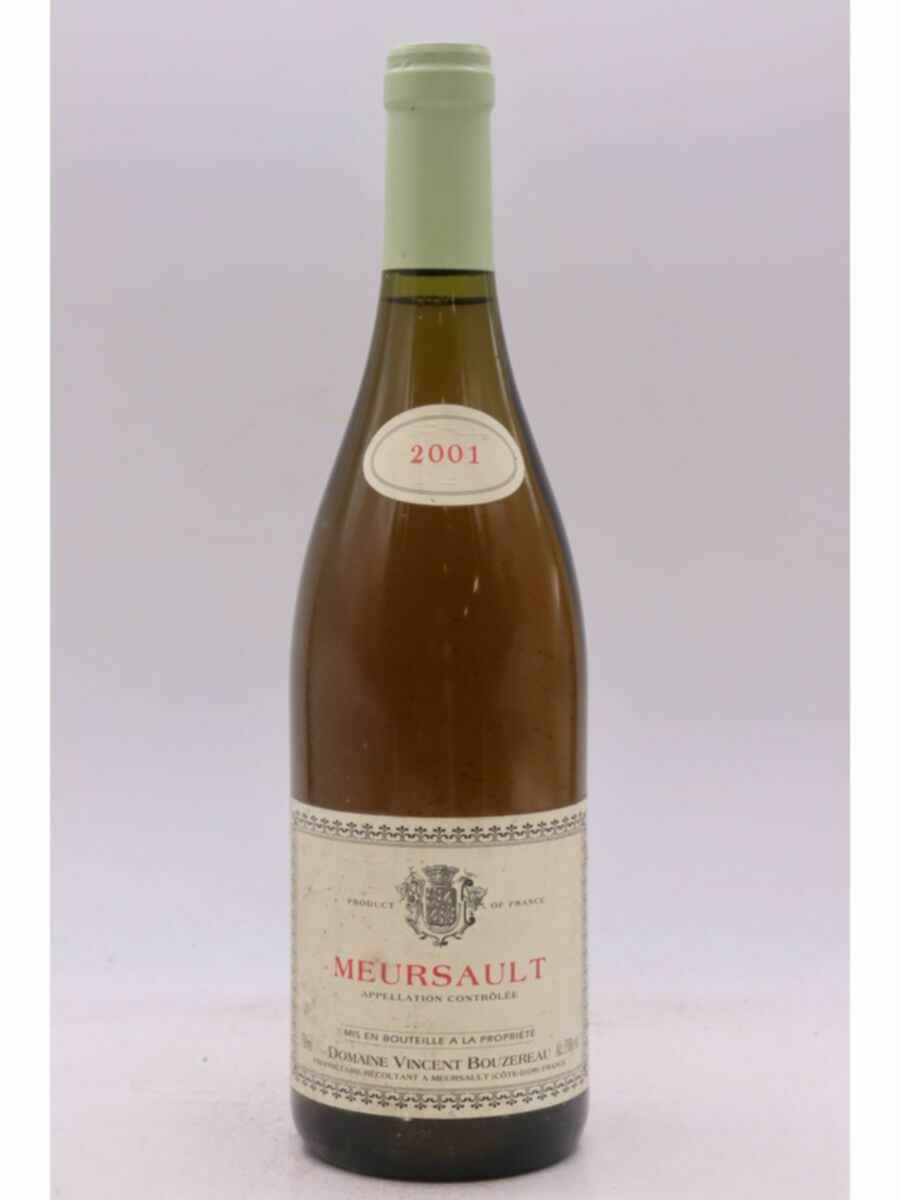 Vincent Bouzereau Meursault 2001