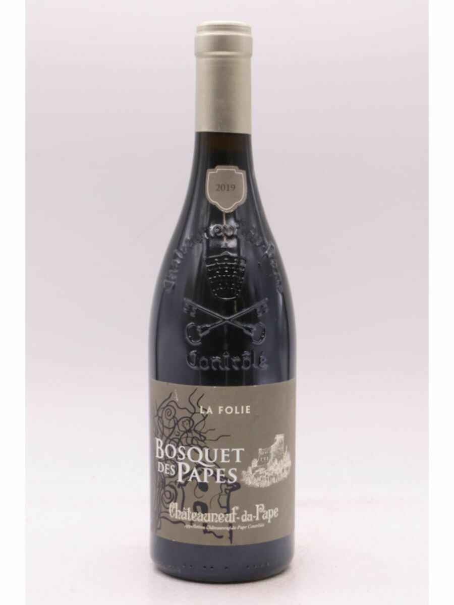 Bosquet Des Papes Chateauneuf Du Pape La Folie Rouge 2019