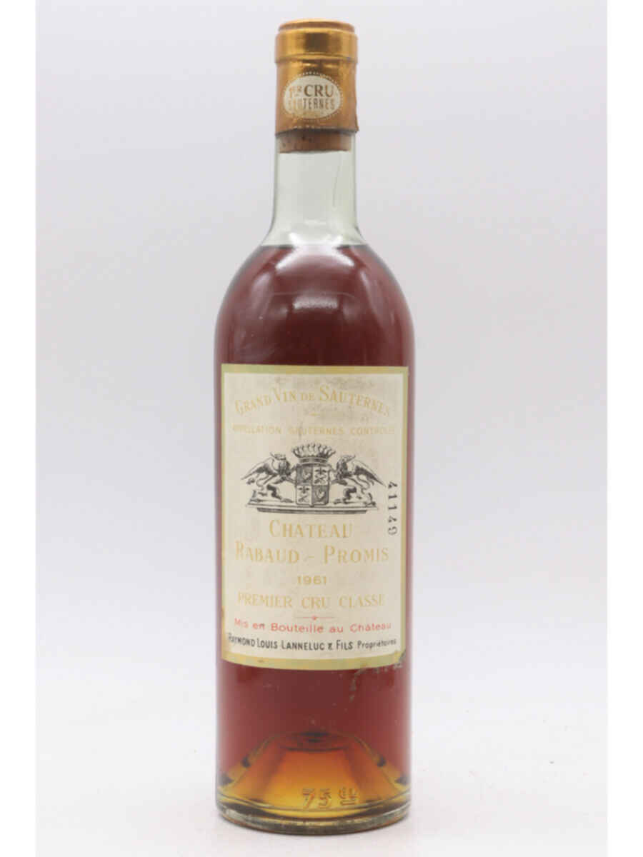 Chateau Rabaud Promis 1961