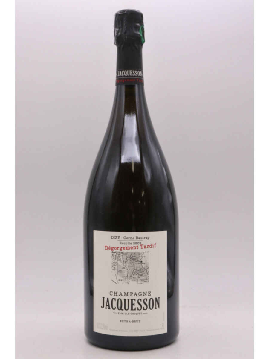 Jacquesson Dizy 1er Cru Corne Bautray Degorgement Tardif 2002