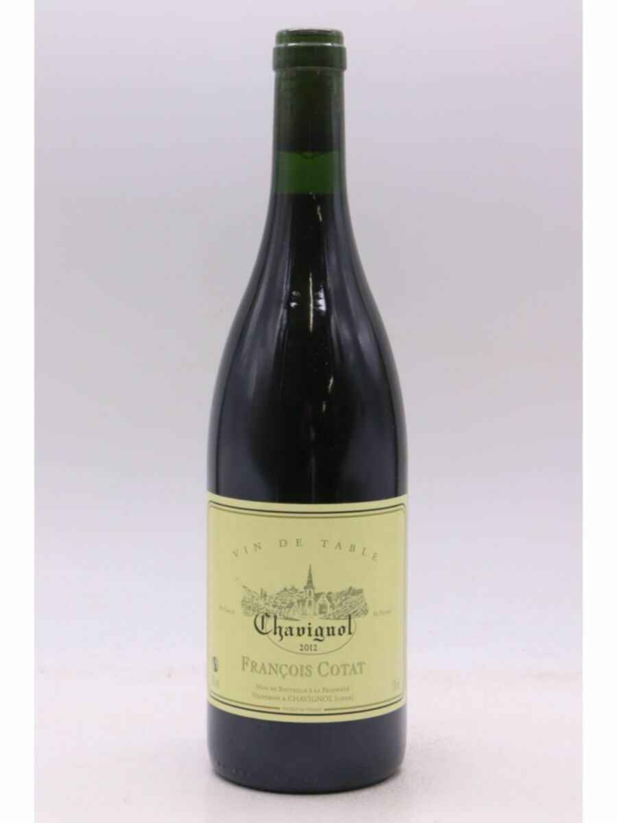 François Cotat Chavignol Sancerre Rouge 2012