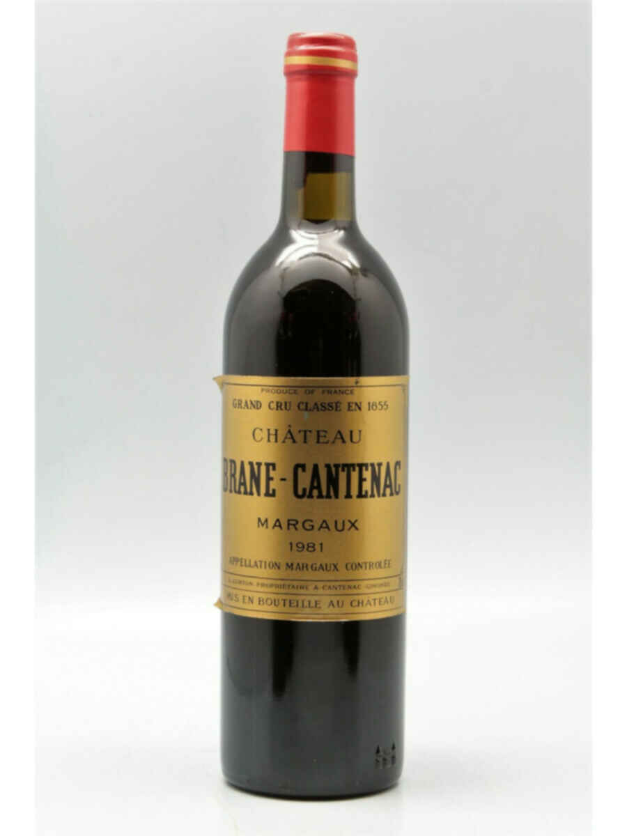 Chateau Brane Cantenac 1981