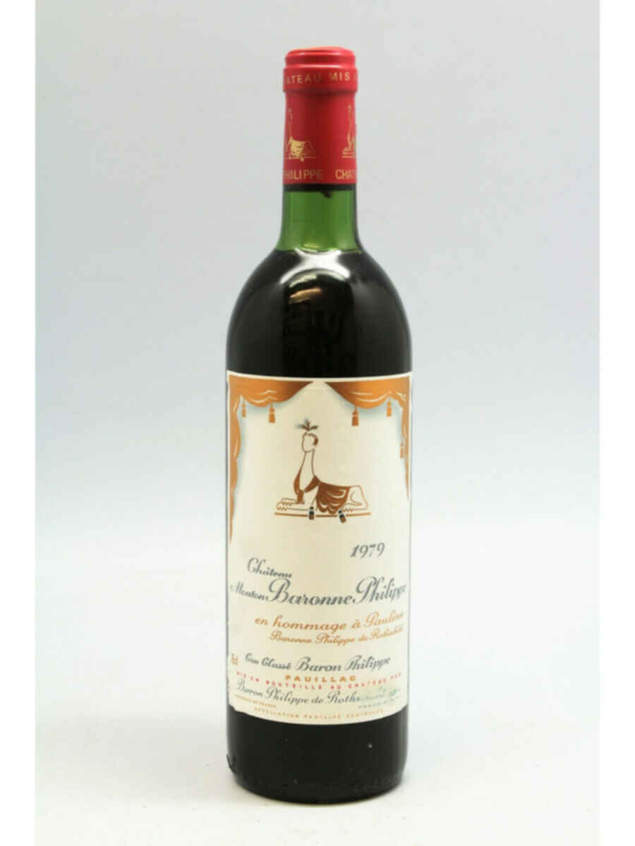 Chateau Mouton Baronne Philippe 1979