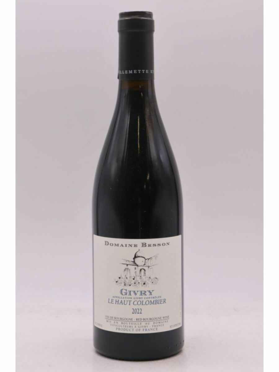 Besson Givry Le Haut Colombier Rouge 2022