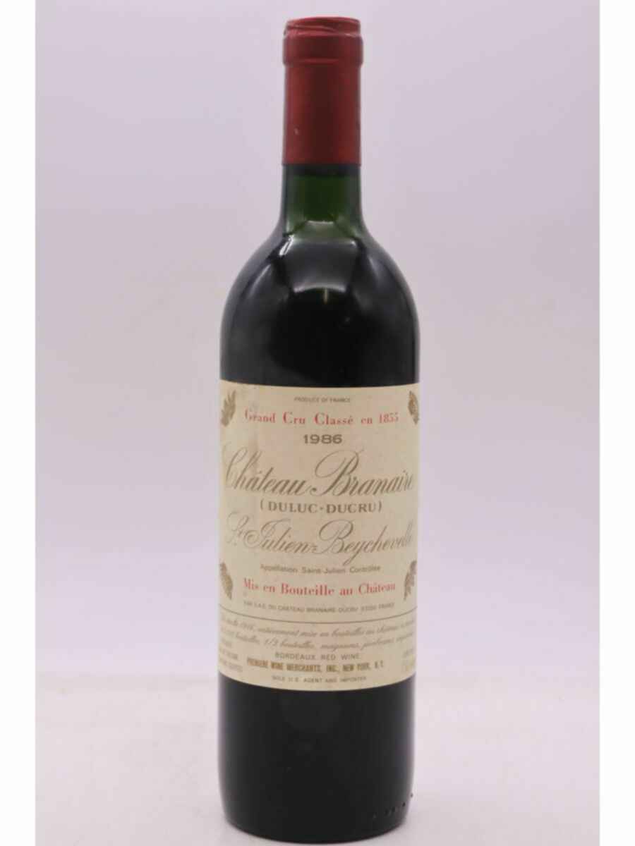 Chateau Branaire Ducru 1986