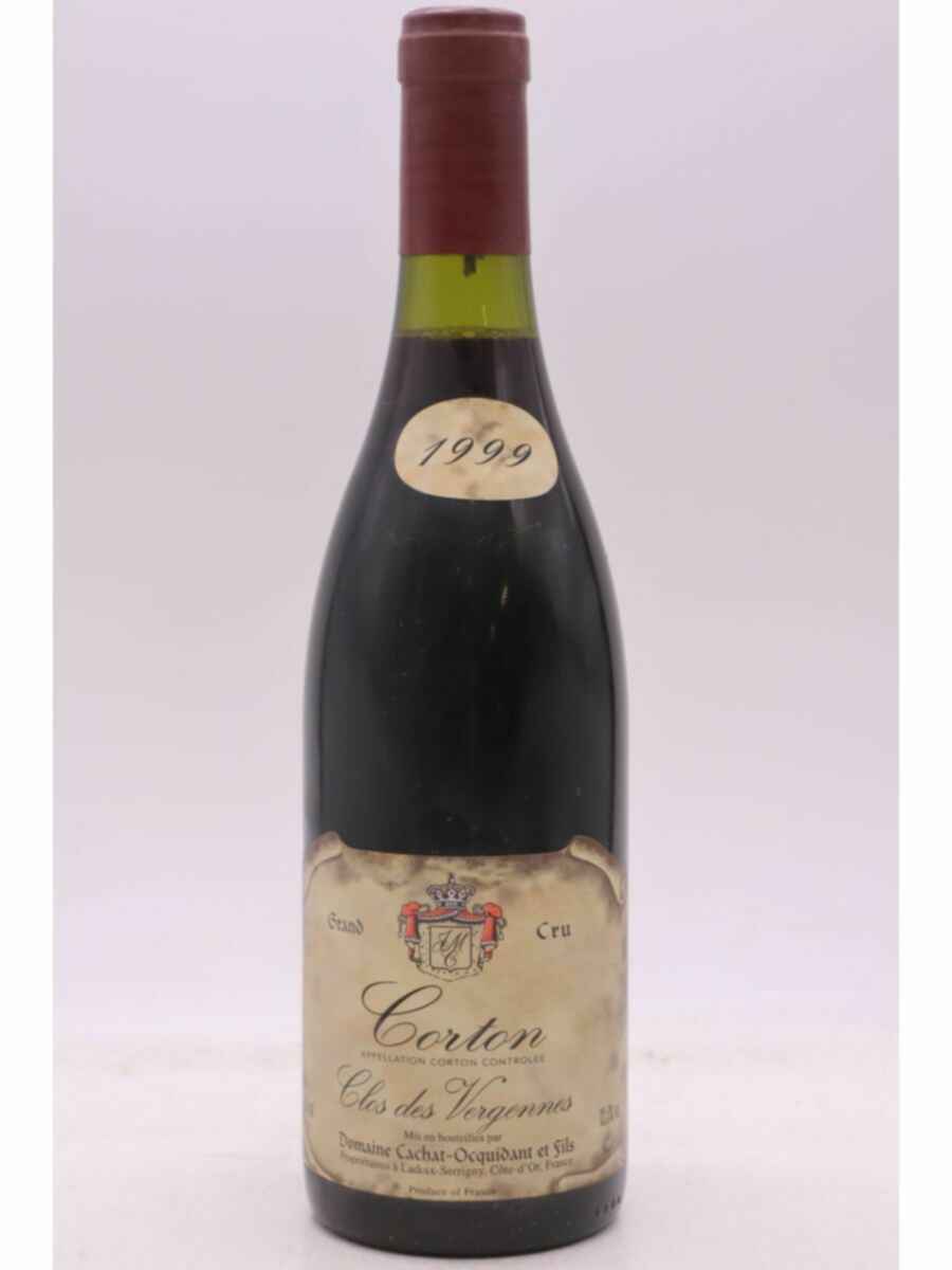 Cachat Ocquidant Corton Clos Des Vergennes Grand Cru 1999