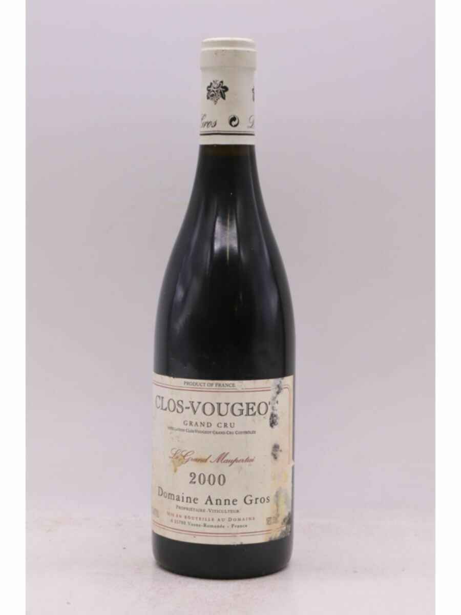 Anne Gros Clos Vougeot Le Grand Maupertui Grand Cru 2000