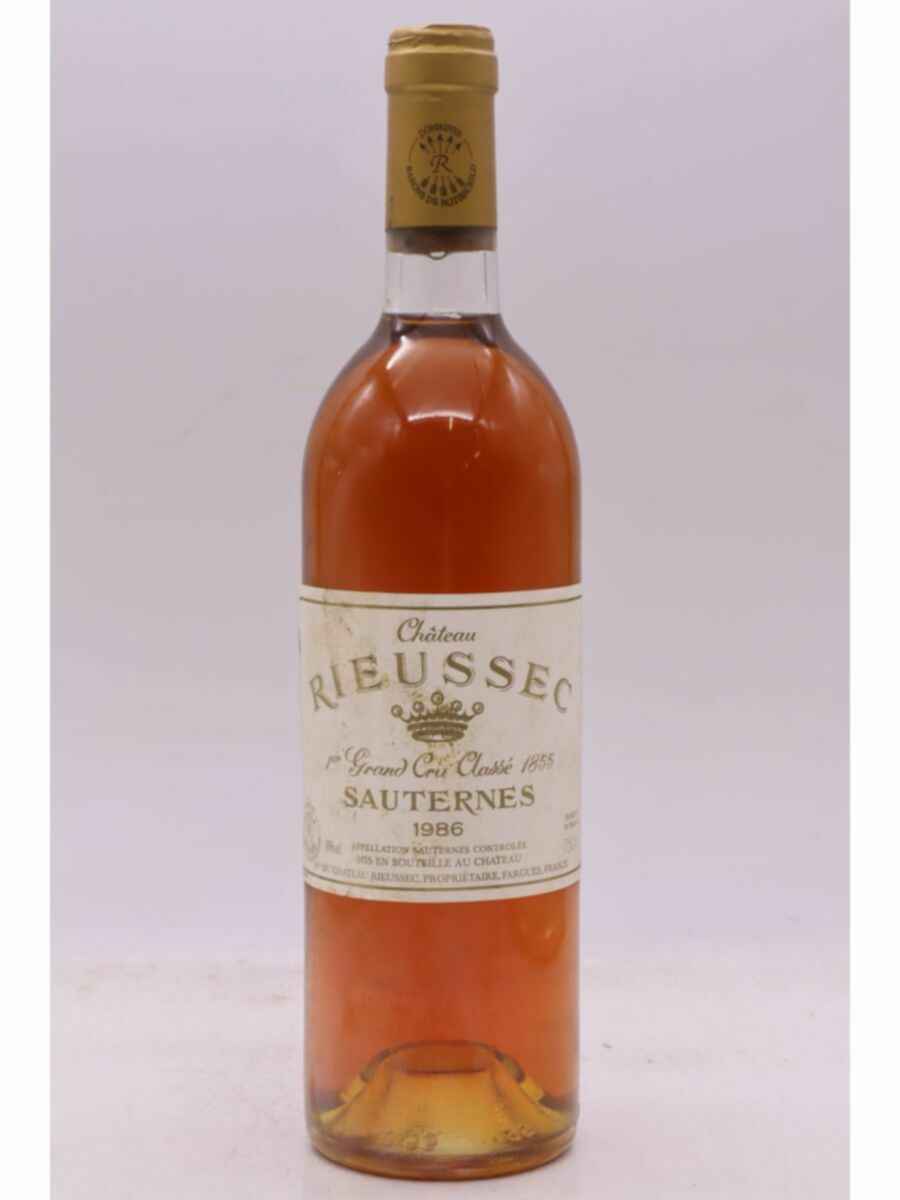 Chateau Rieussec 1986