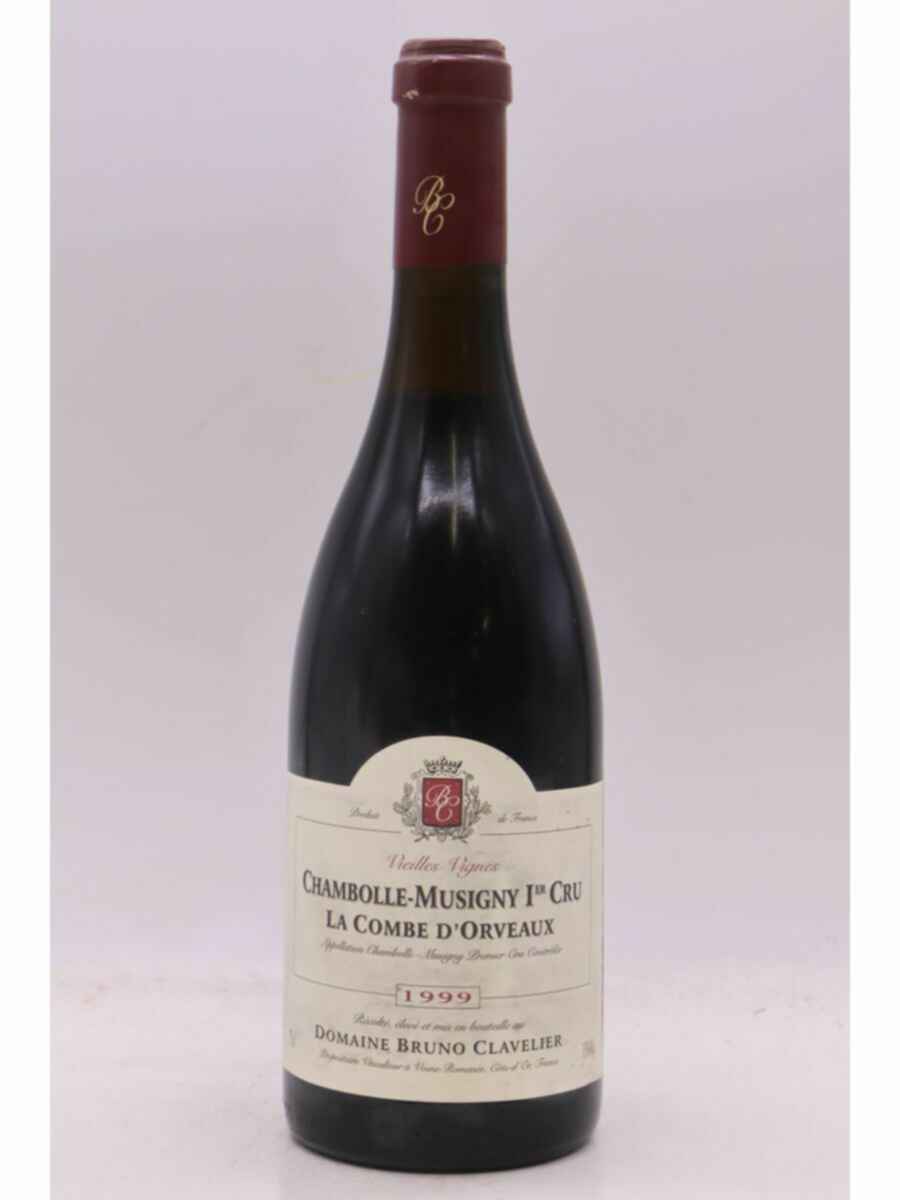 Bruno Clavelier Chambolle Musigny La Combe D'orveaux 1er Cru 1999