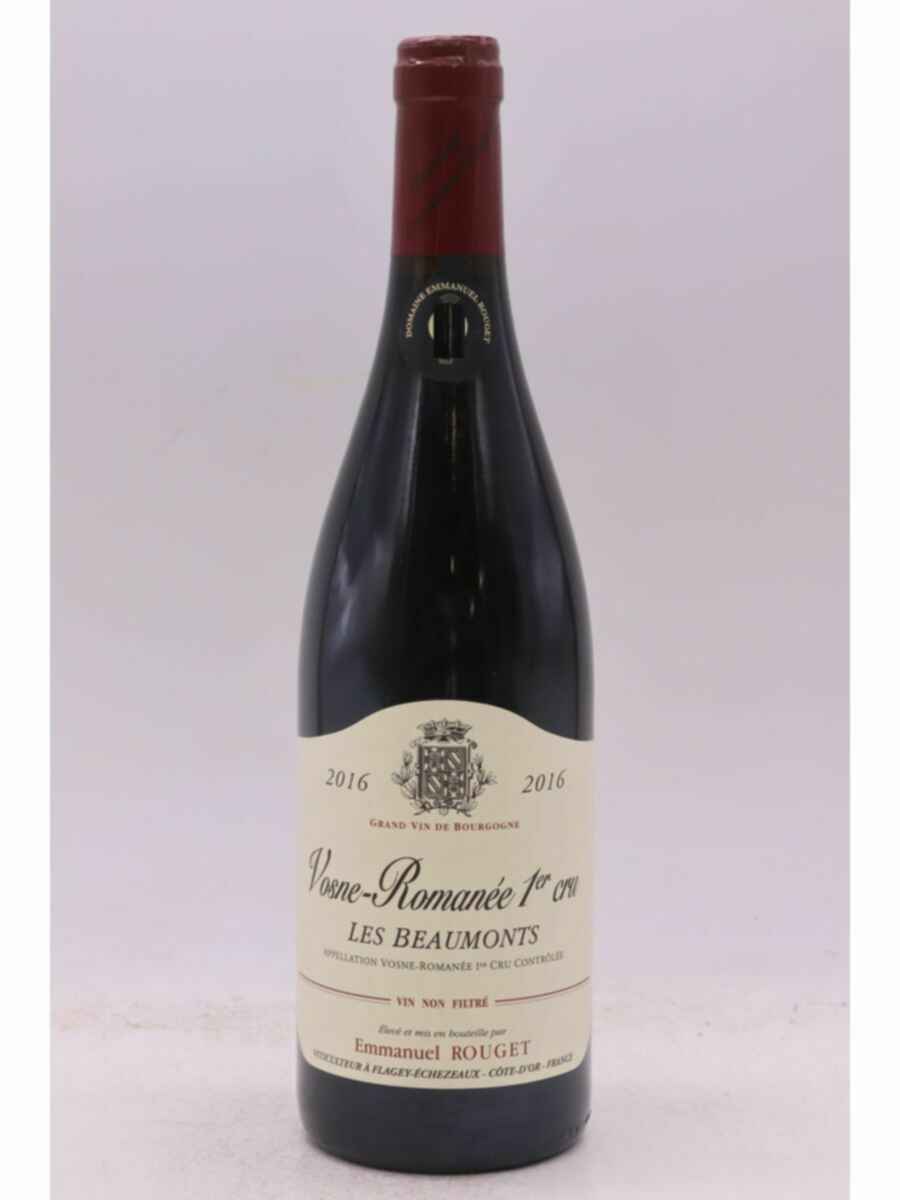 Emmanuel Rouget Vosne Romanee Les Beaumonts 2016