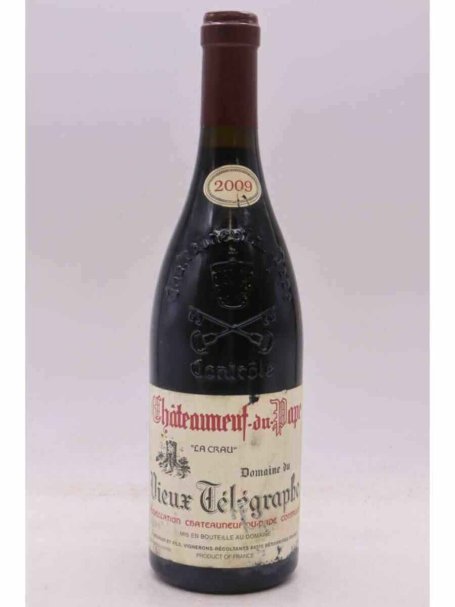 Vieux Telegraphe Chateauneuf Du Pape La Crau 2009