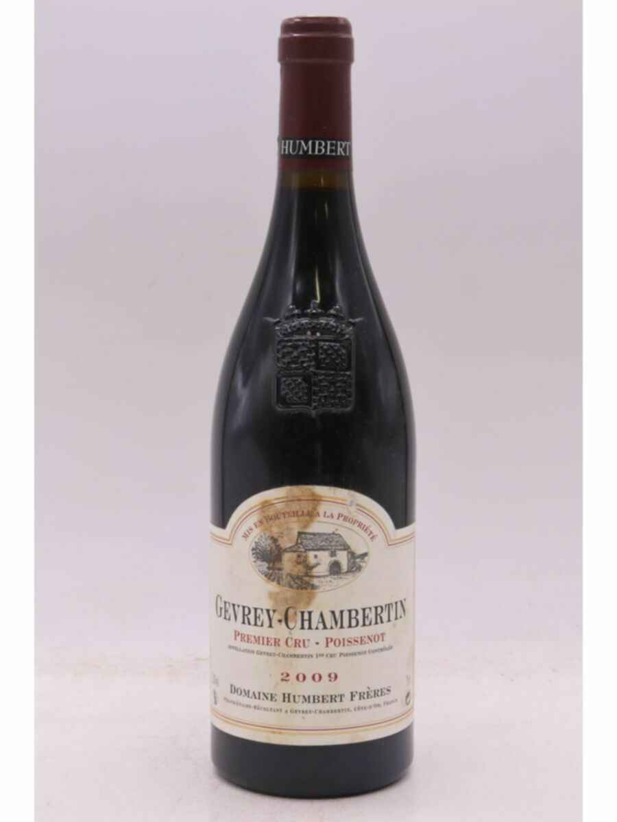 Humbert Frères Gevrey Chambertin Poissenot 1er Cru 2009