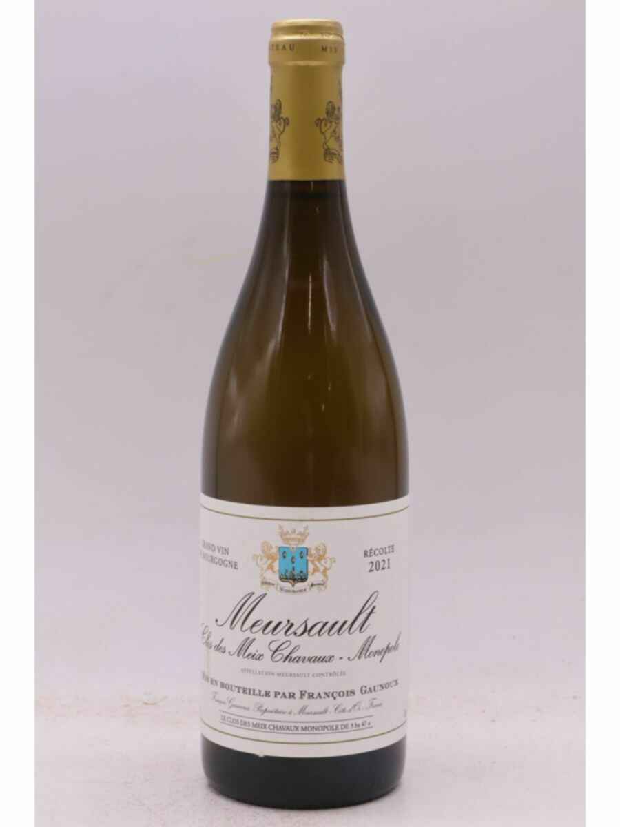 Francois Gaunoux Meursault  Clos Des Meix Chavaux 2021