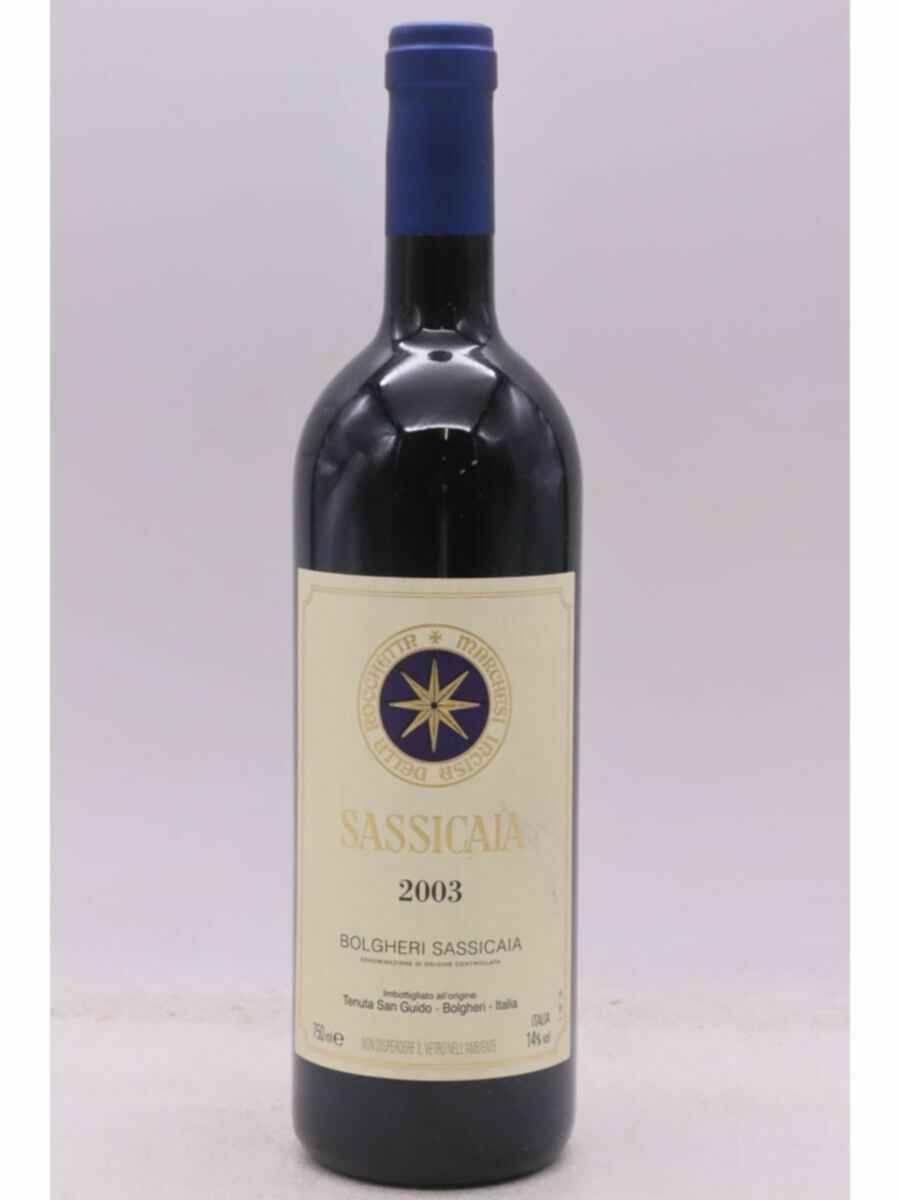 Tenuta San Guido Sassicaia 2003