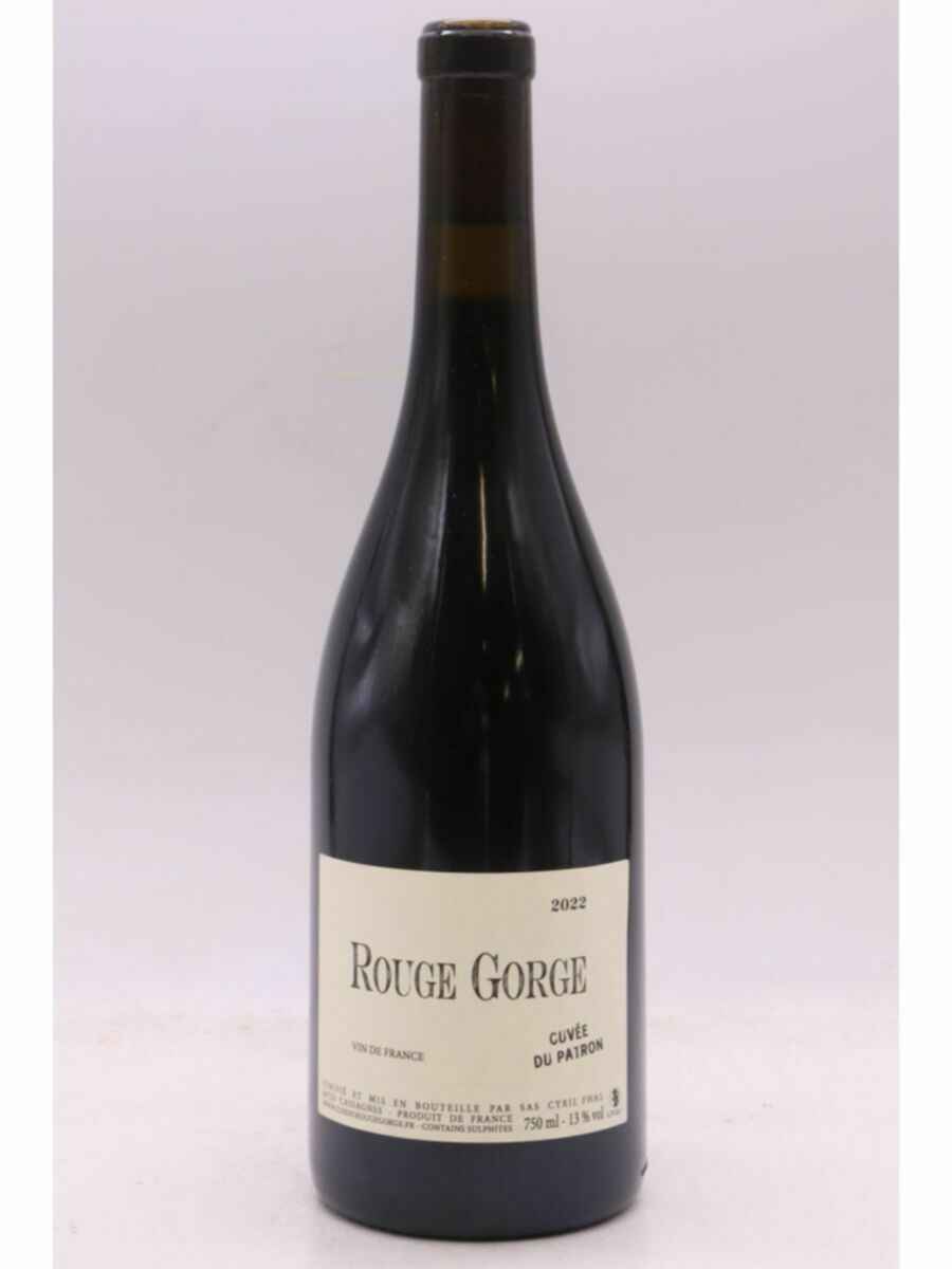 Clos Du Rouge Gorge Cuvee Du Patron 2022