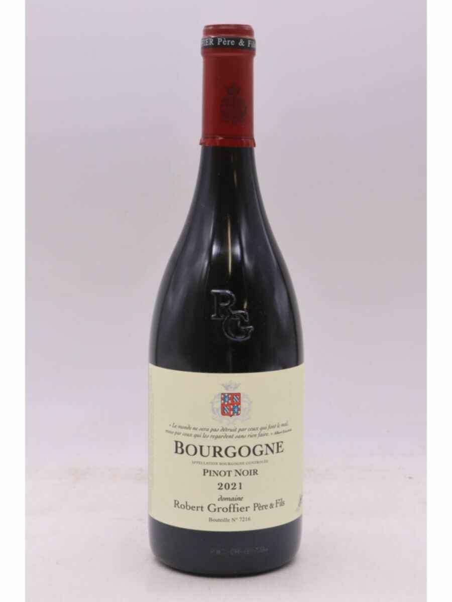 Robert Groffier Bourgogne Rouge 2021