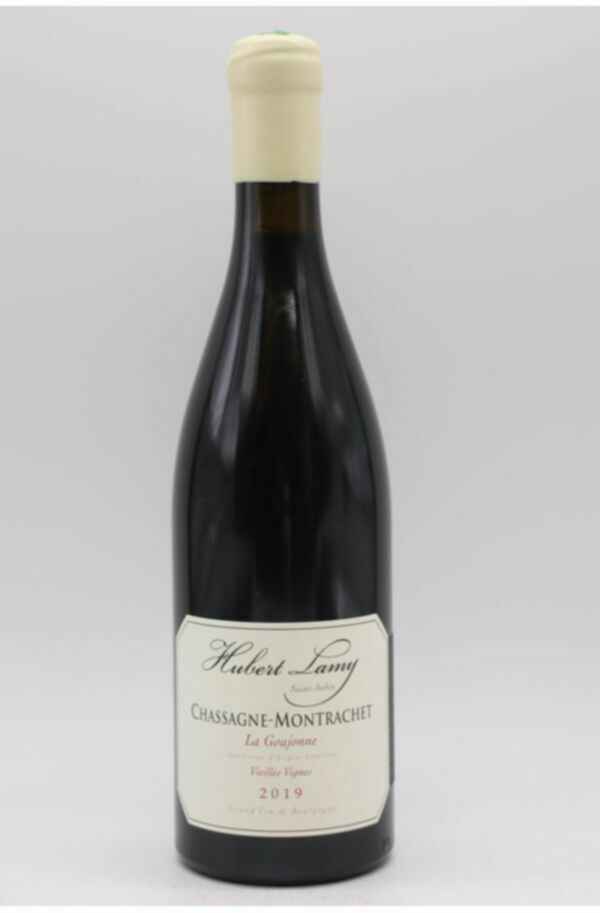 Hubert Lamy Chassagne Montrachet La Goujonne Vieilles Vignes Rouge 1er Cru 2019