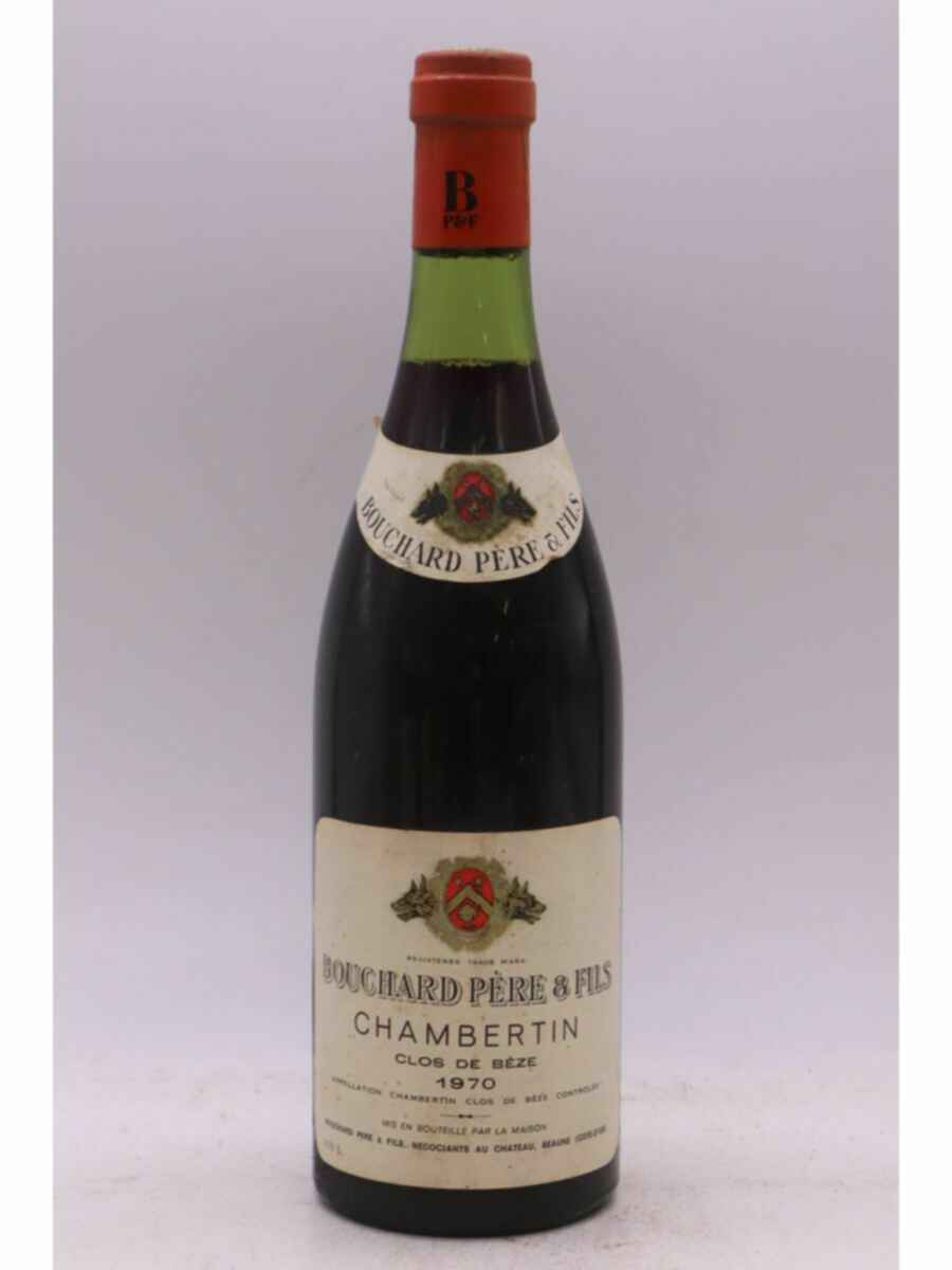 Bouchard P&f Chambertin Clos De Beze Grand Cru, 1970