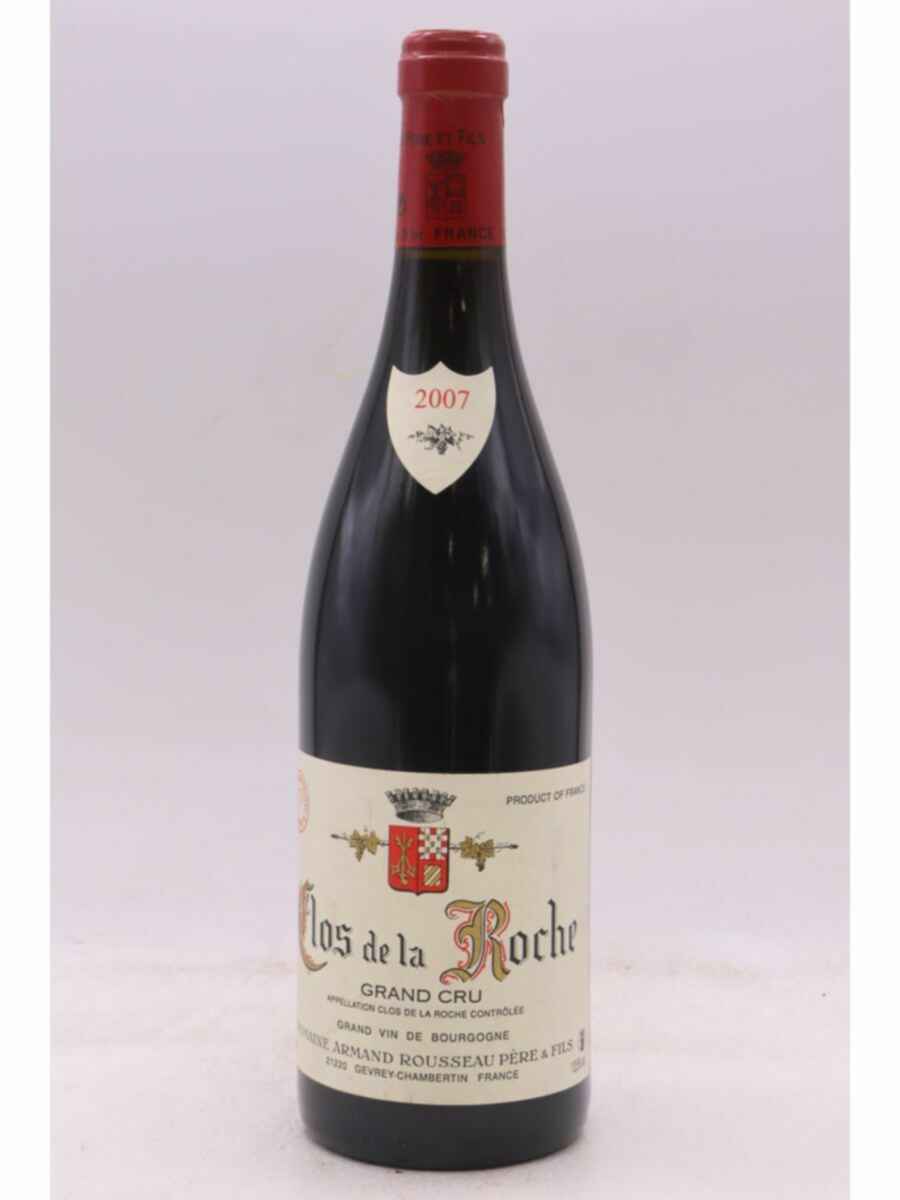 Armand Rousseau Clos De La Roche Grand Cru 2007