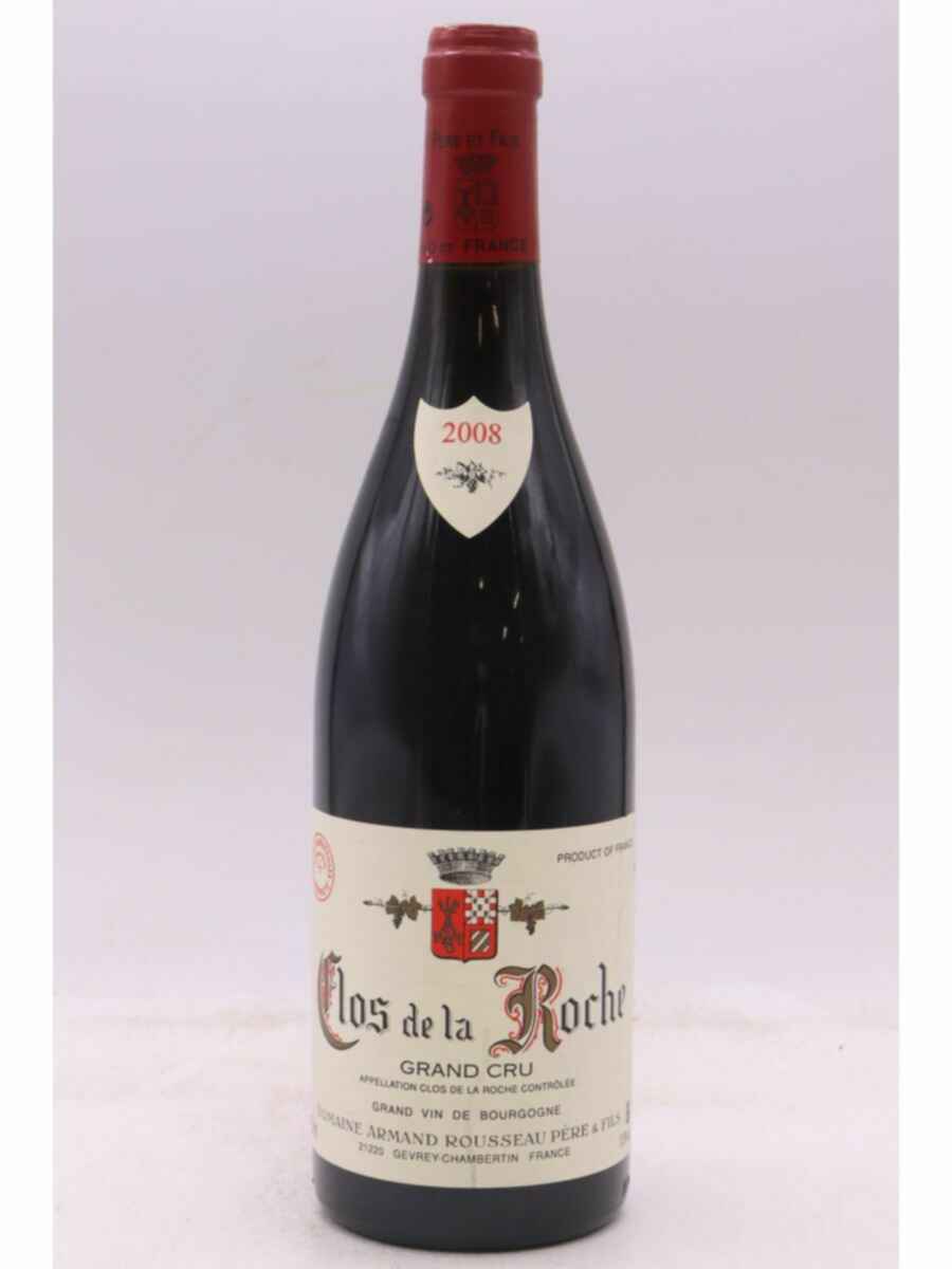 Armand Rousseau Clos De La Roche Grand Cru 2008