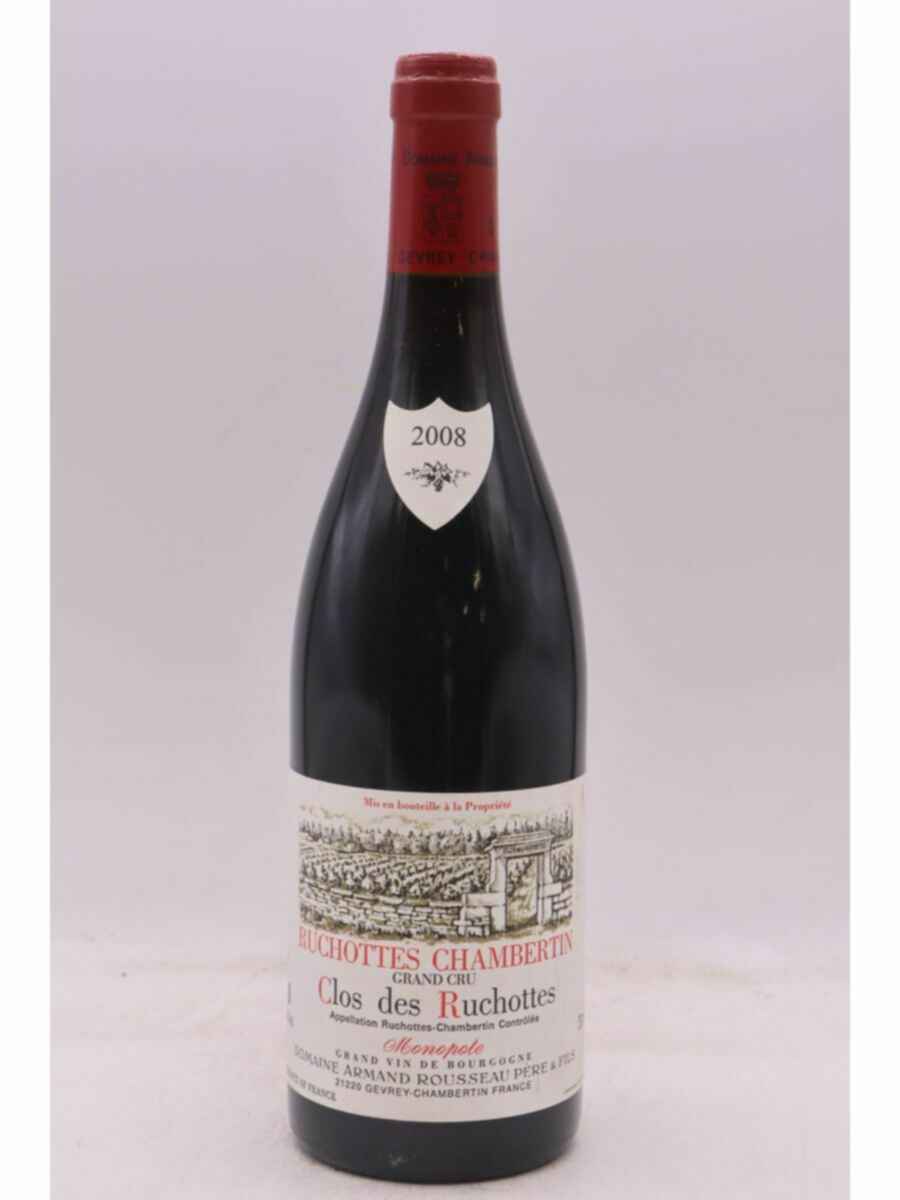 Armand Rousseau Ruchottes Chambertin Clos Des Ruchottes Grand Cru 2008