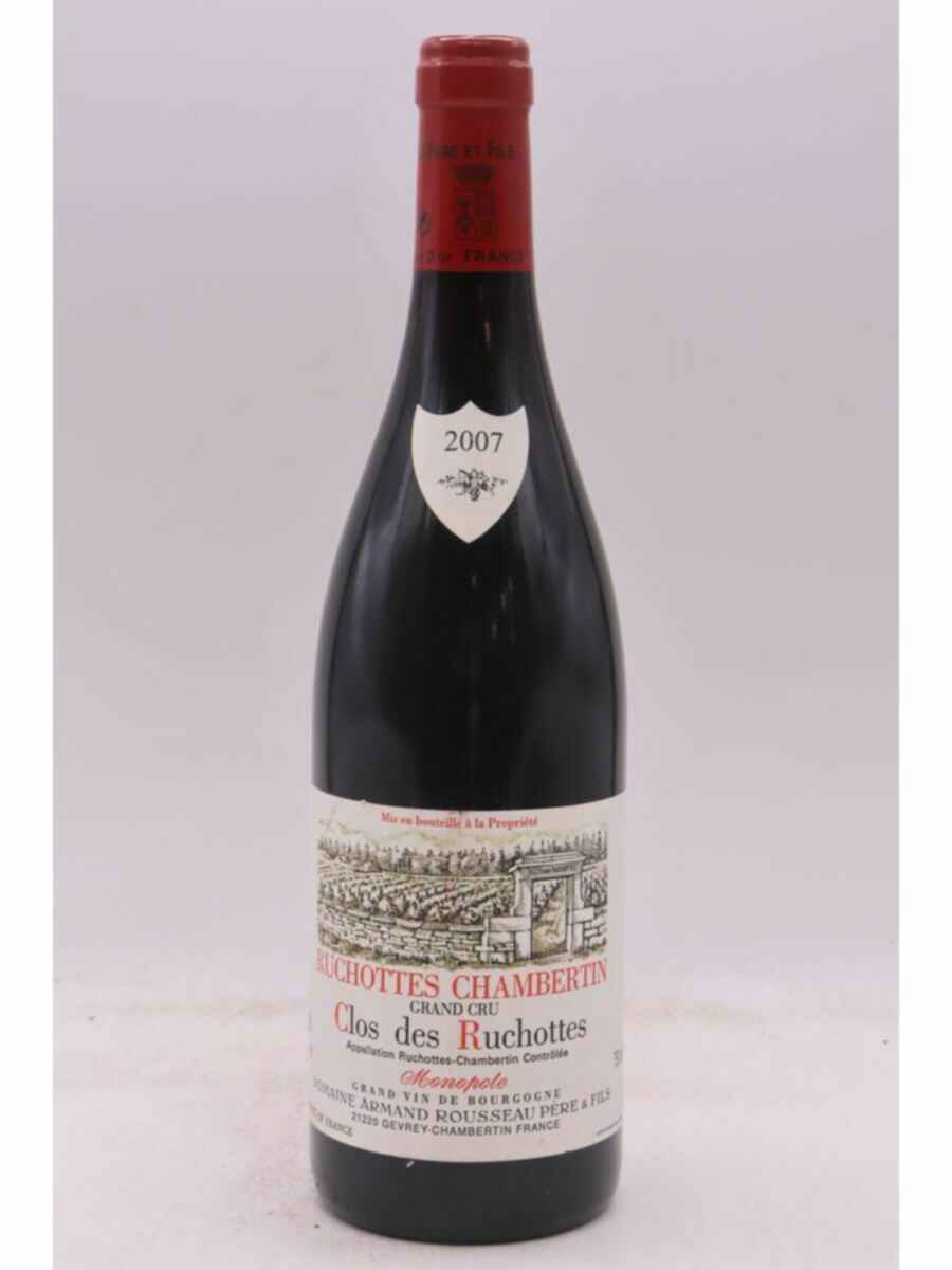 Armand Rousseau Ruchottes Chambertin Clos Des Ruchottes Grand Cru 2007