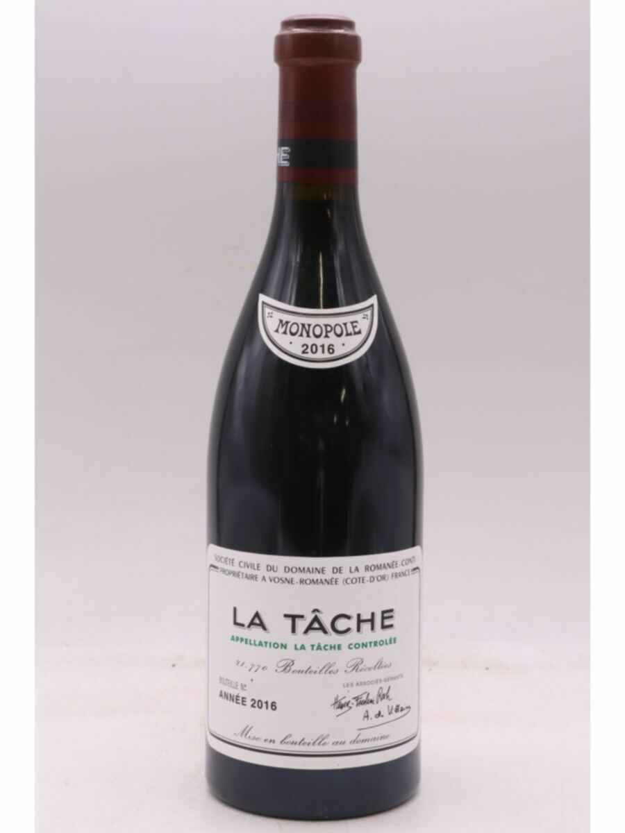 De La Romanee Conti La Tache Grand Cru 2016
