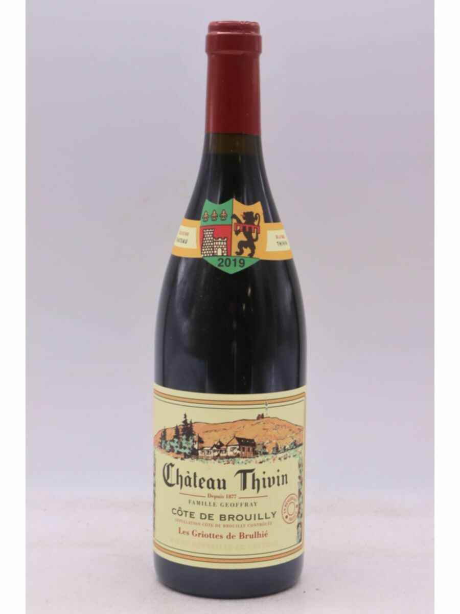 Chateau Thivin Cote De Brouilly Griottes De Brulhie 2019