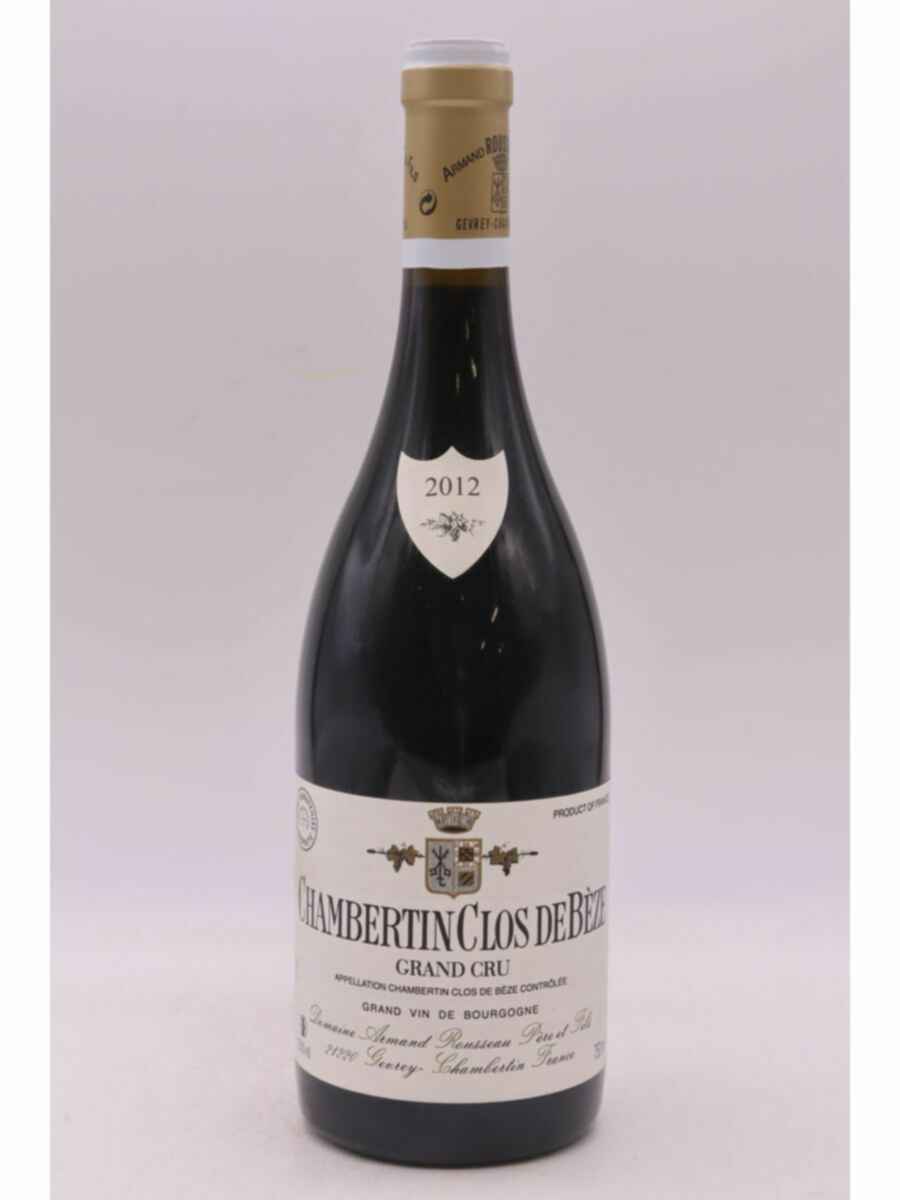Armand Rousseau Chambertin Clos De Beze Grand Cru 2012
