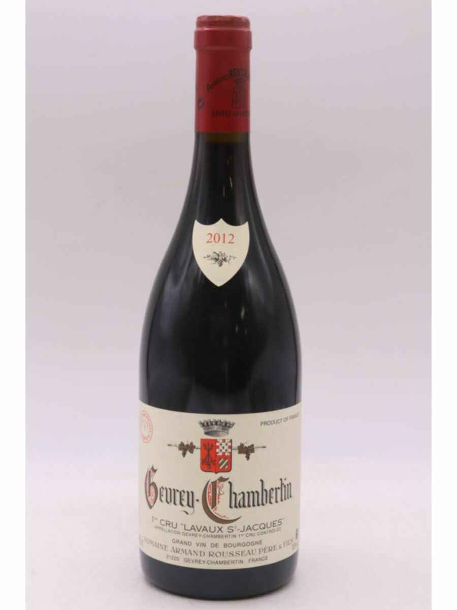 Armand Rousseau Gevrey Chambertin Lavaux St Jacques 1er Cru 2012