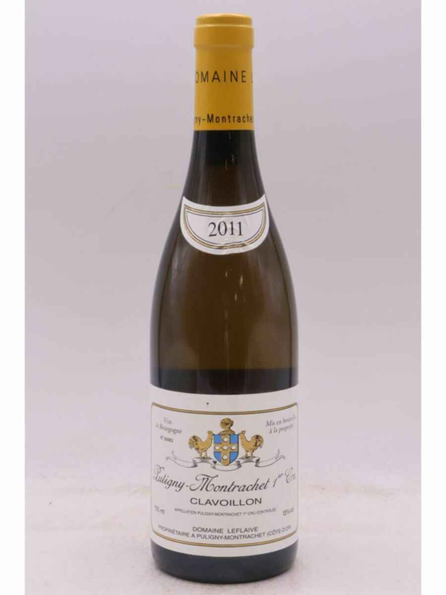 Leflaive Puligny Montrachet Clavoillon 1er Cru 2011