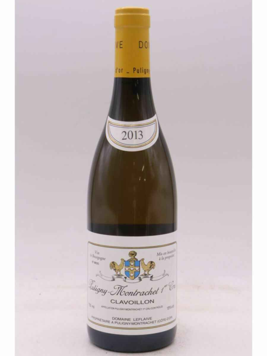 Leflaive Puligny Montrachet Clavoillon 1er Cru 2013