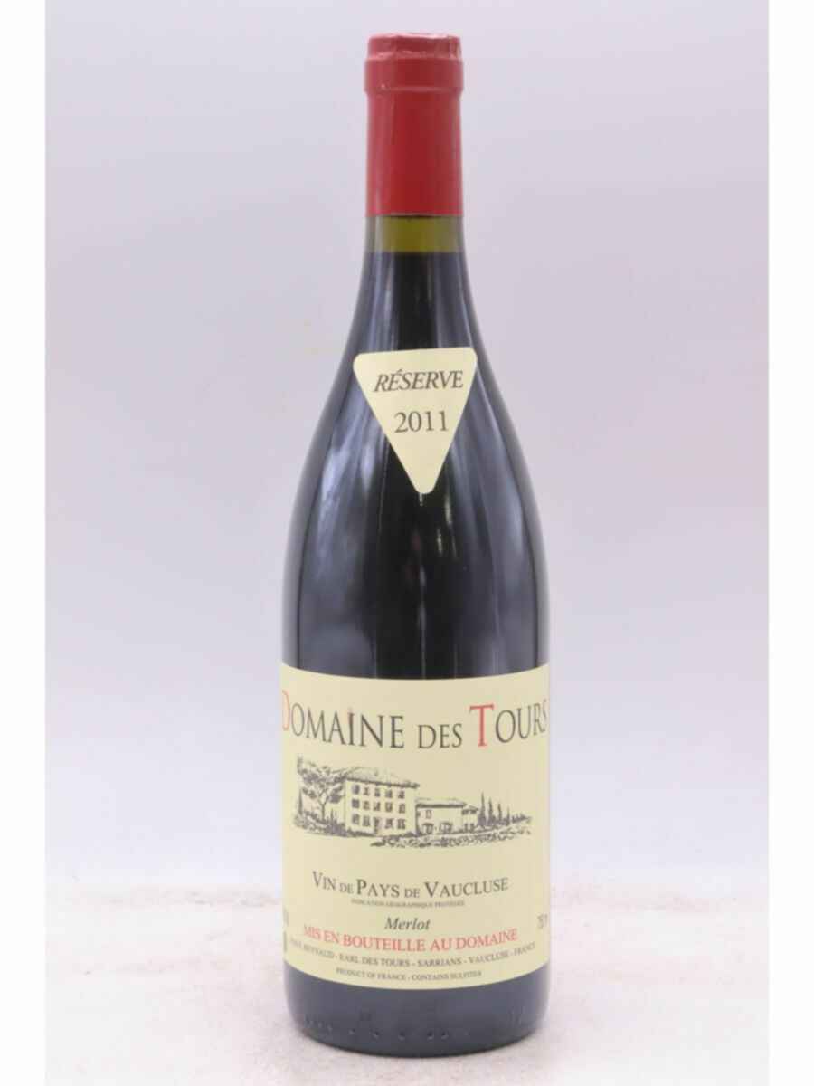 Rayas Domaine Des Tours  Vaucluse Merlot Reserve 2011