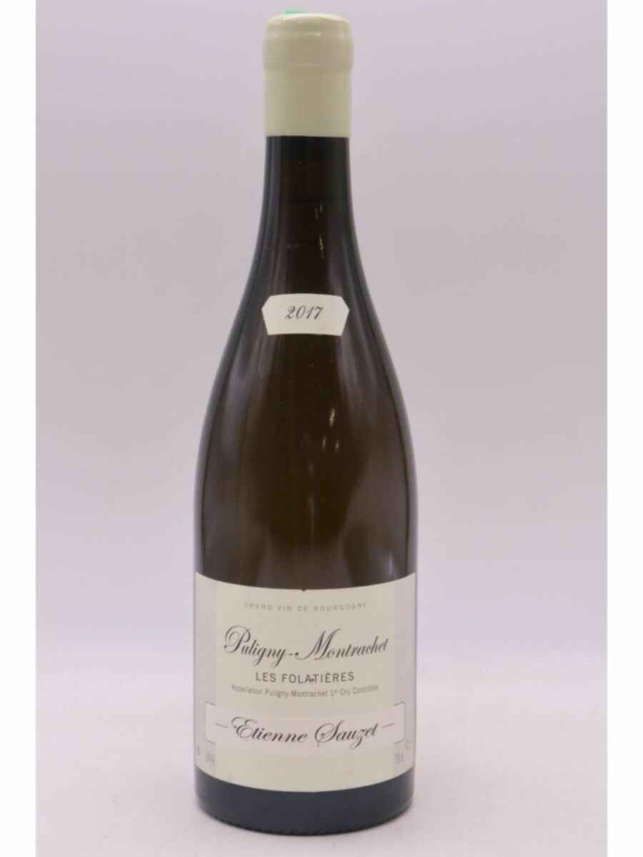 Etienne Sauzet Puligny Montrachet Les Folatieres 1er Cru 2017