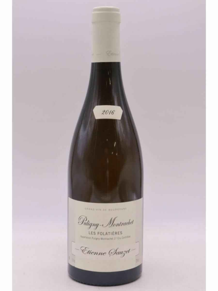 Etienne Sauzet Puligny Montrachet Les Folatieres 1er Cru 2016
