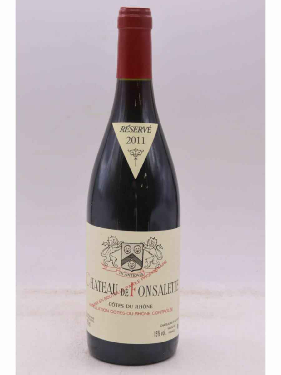 Rayas Chateau De Fonsalette Reserve 2011