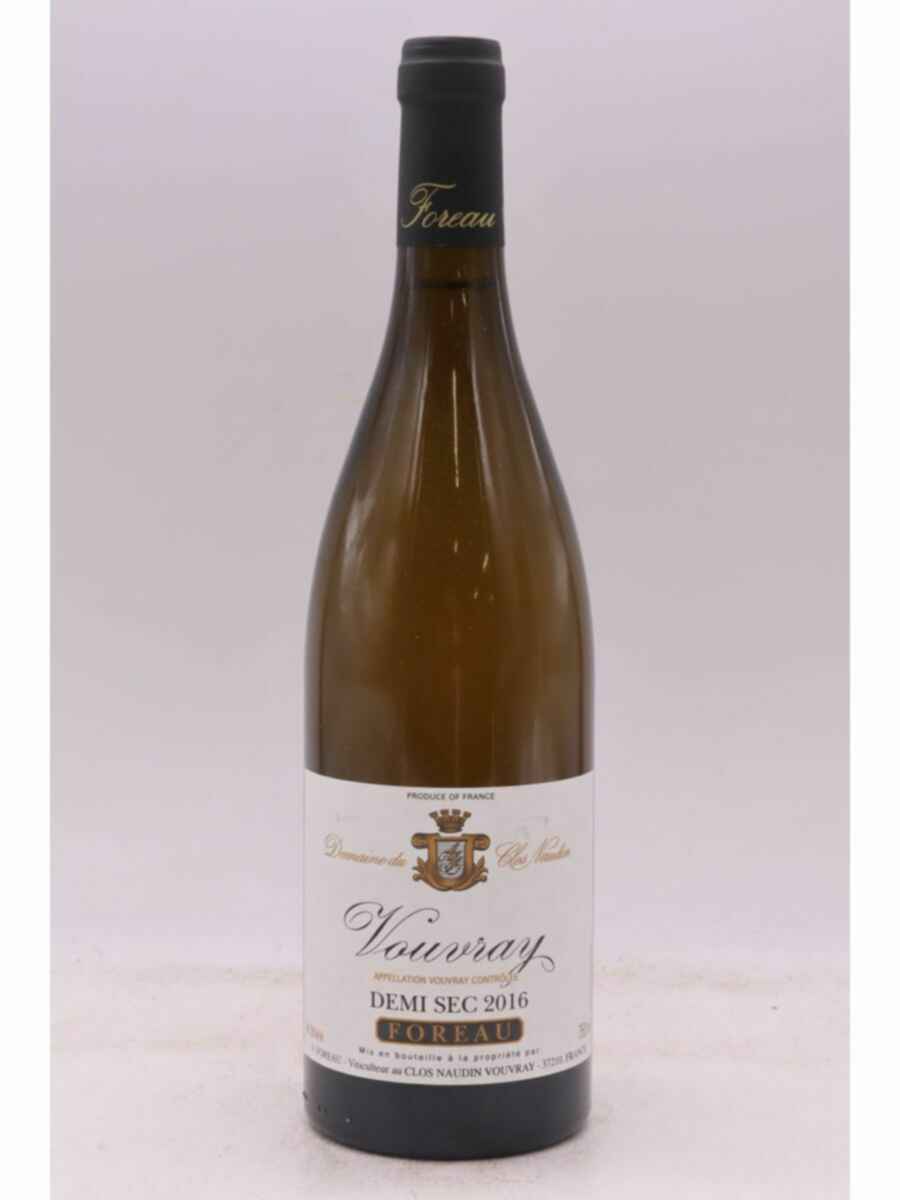Foreau Vouvray Demi Sec 2016