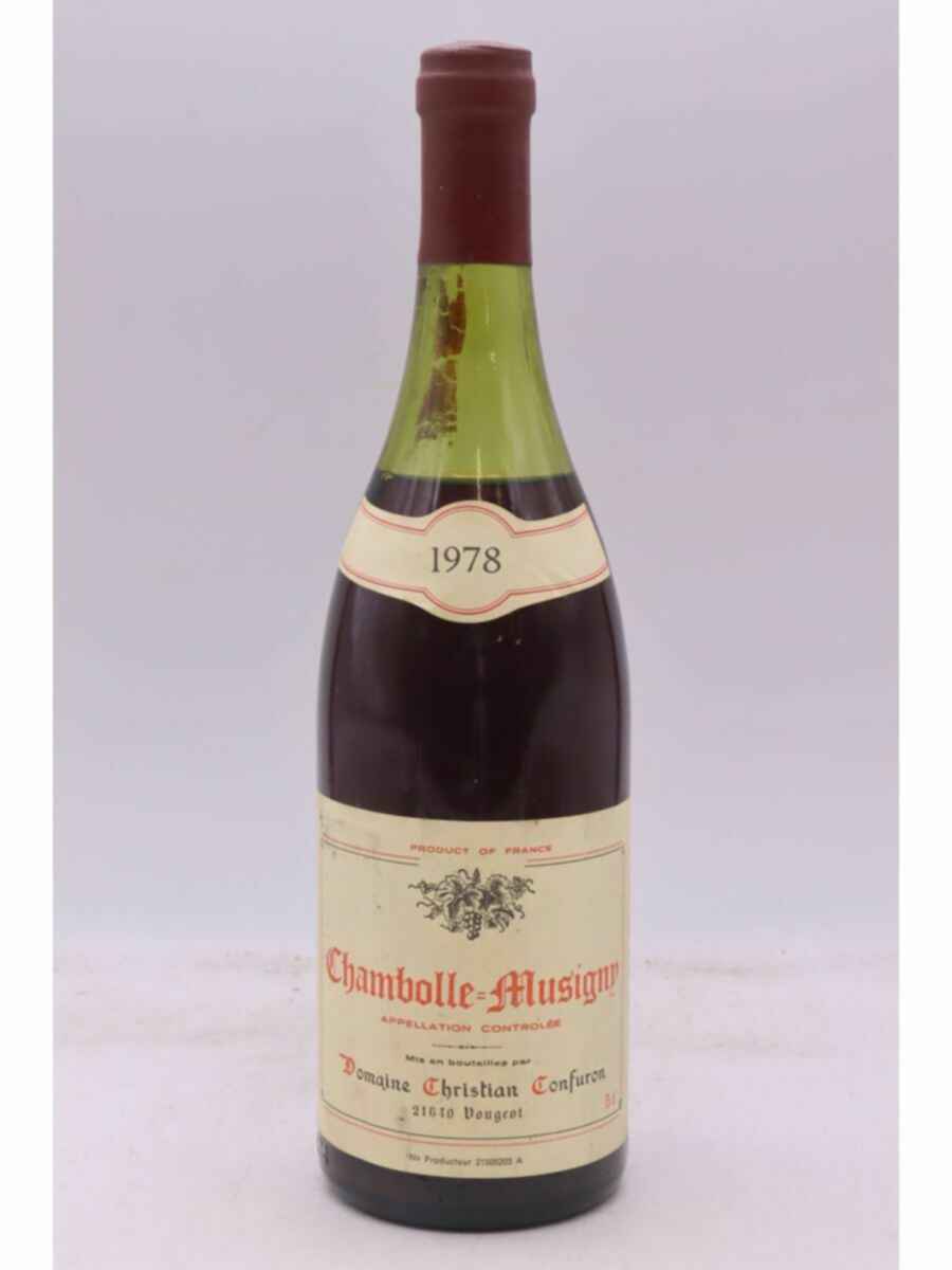 Christian Confuron Chambolle Musigny 1978