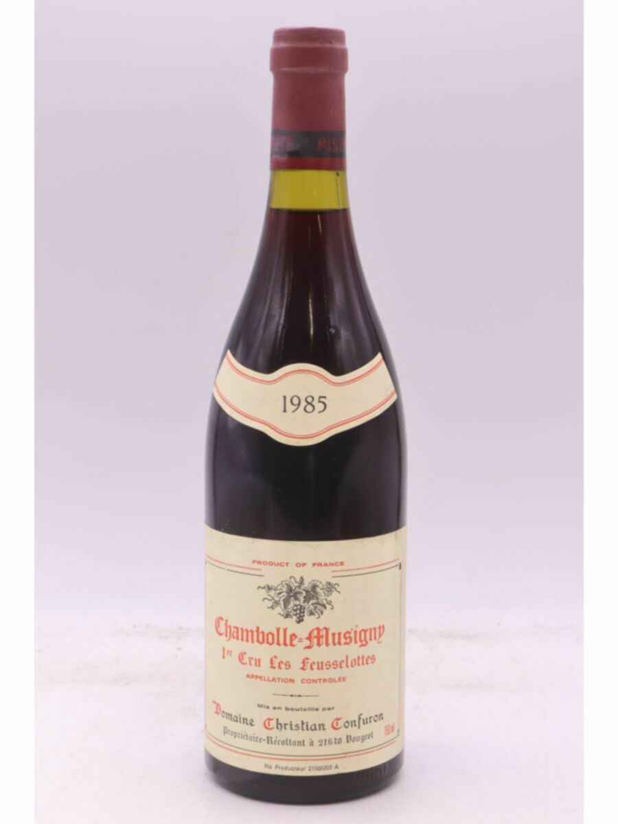 Christian Confuron Chambolle Musigny Les Feusselottes 1er Cru 1985