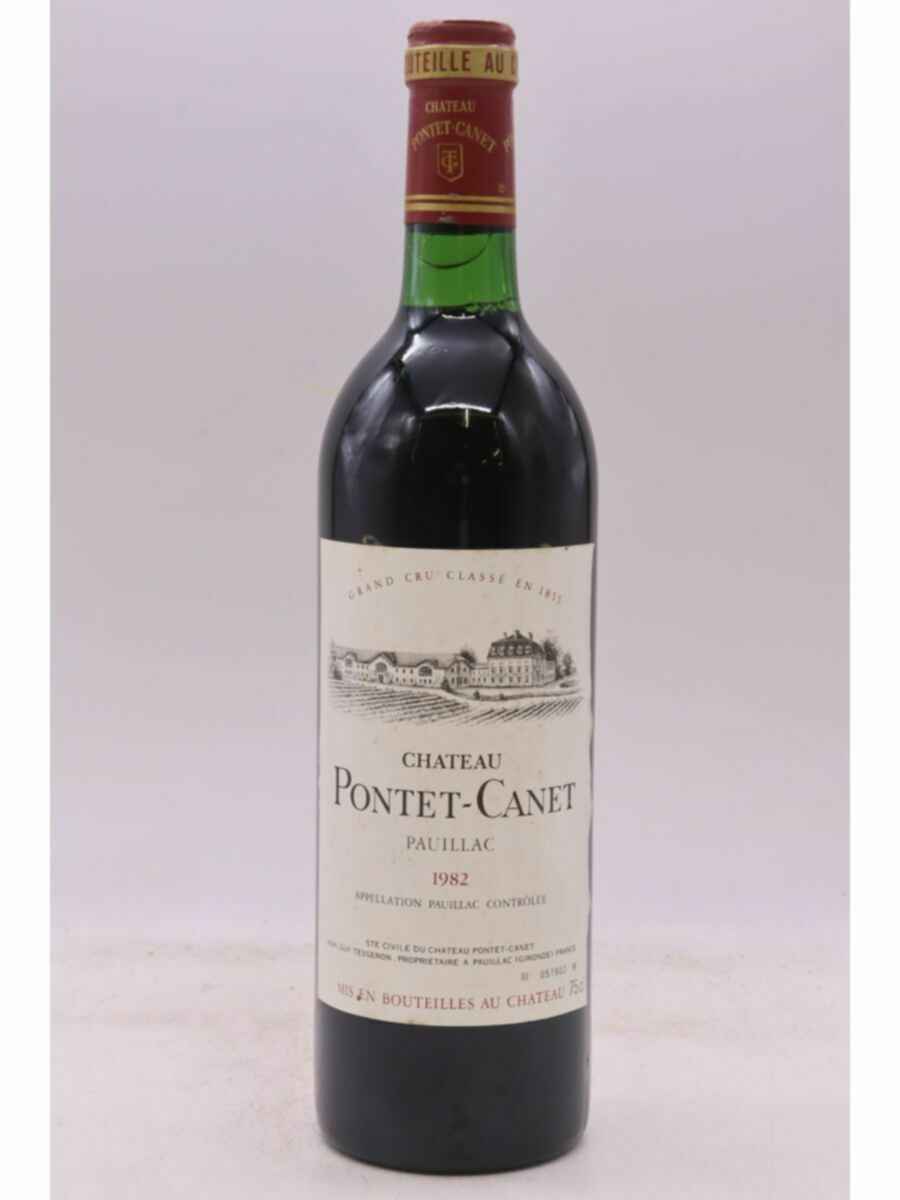 Chateau Pontet Canet 1982