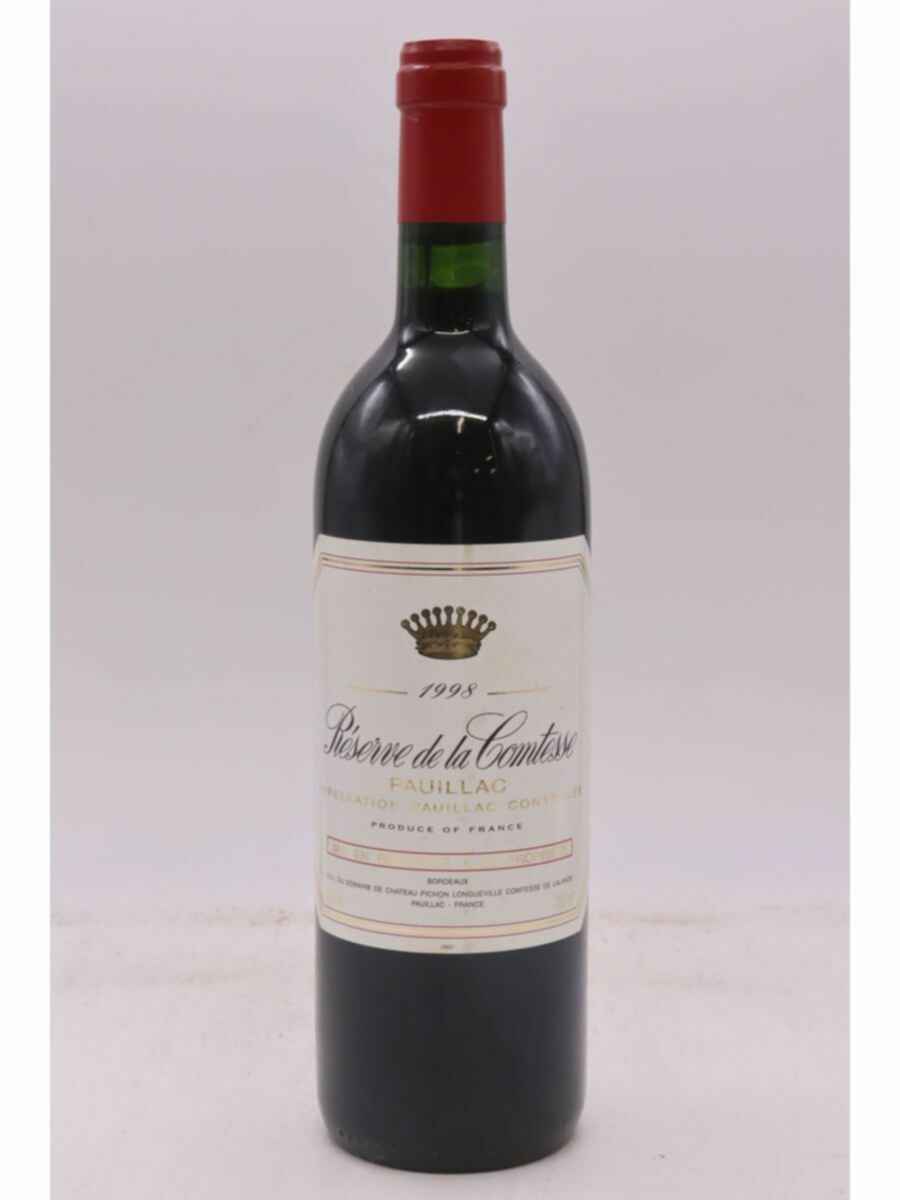 Chateau Pichon Lalande Reserve De La Comtesse 1998