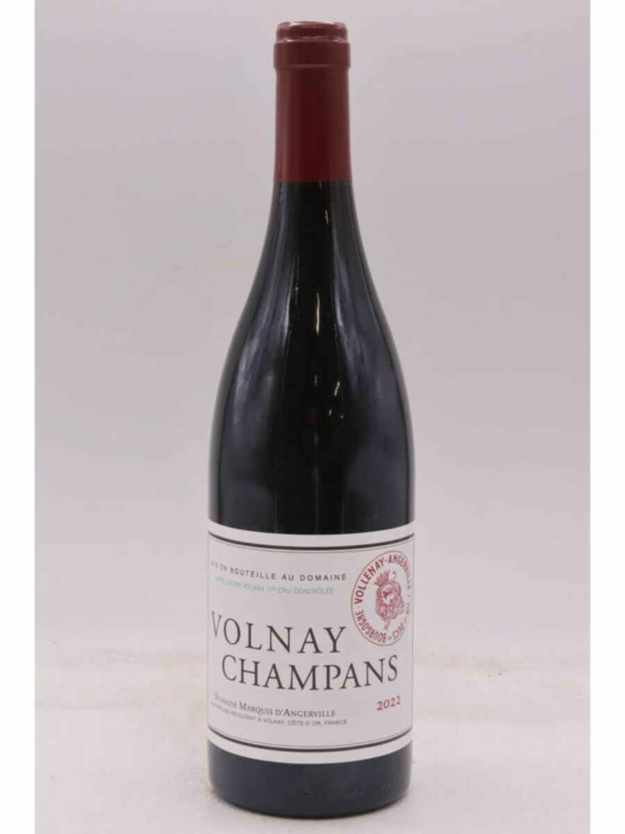 Marquis D'angerville Volnay Champans 1er Cru 2022